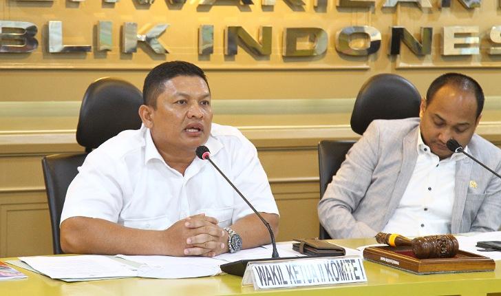 Raker dengan KPU dan Bawaslu, Senator DPD RI Fernando Sinaga Desak Penyusunan PKPU Dipercepat